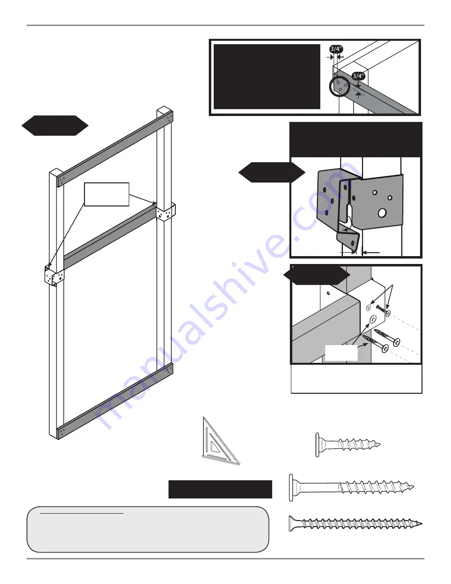 Swing-N-Slide Four Foot Tower Assembly Instructions Manual Download Page 35