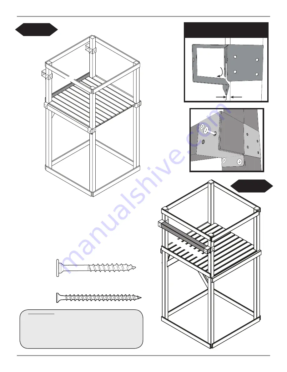 Swing-N-Slide Four Foot Tower Assembly Instructions Manual Download Page 40