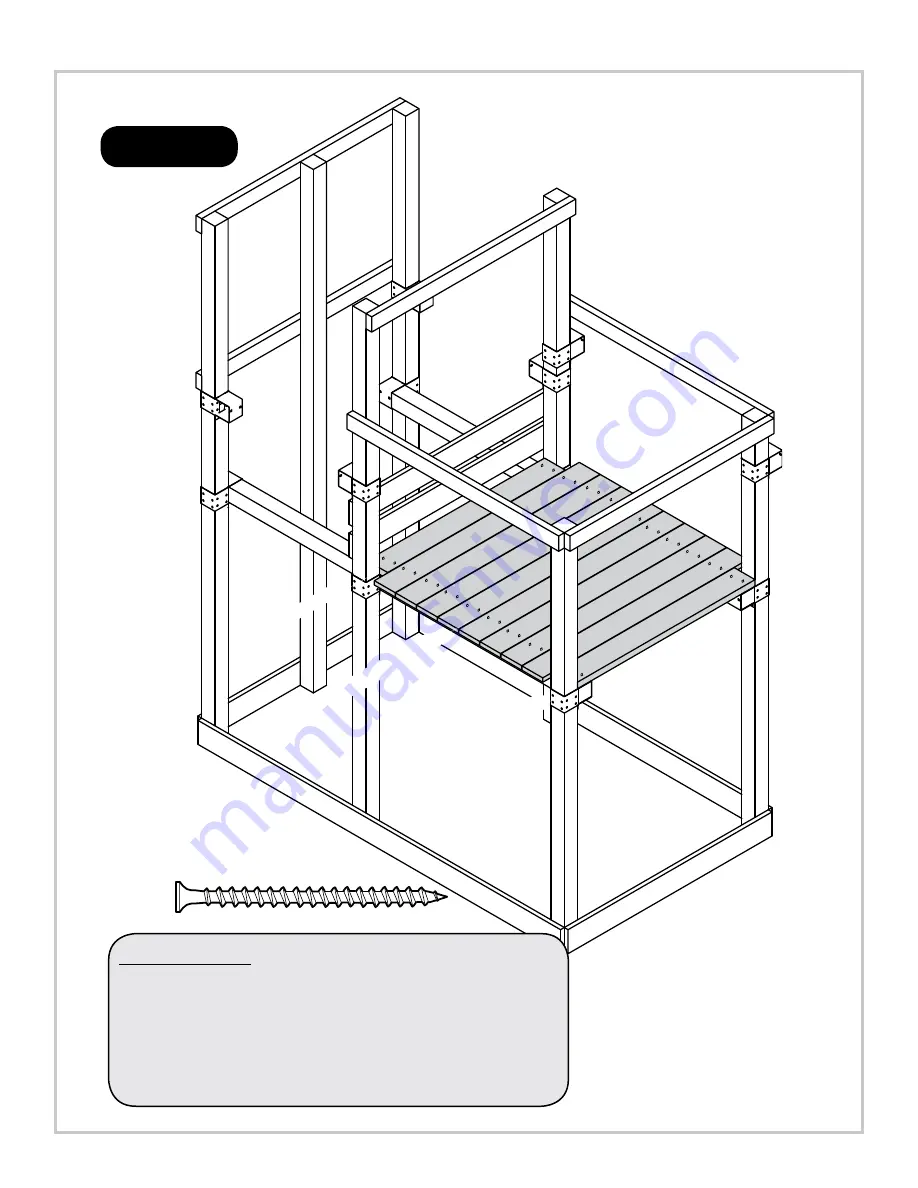 Swing-N-Slide Kodiak PROJECT 515 Assembly Instructions Manual Download Page 20