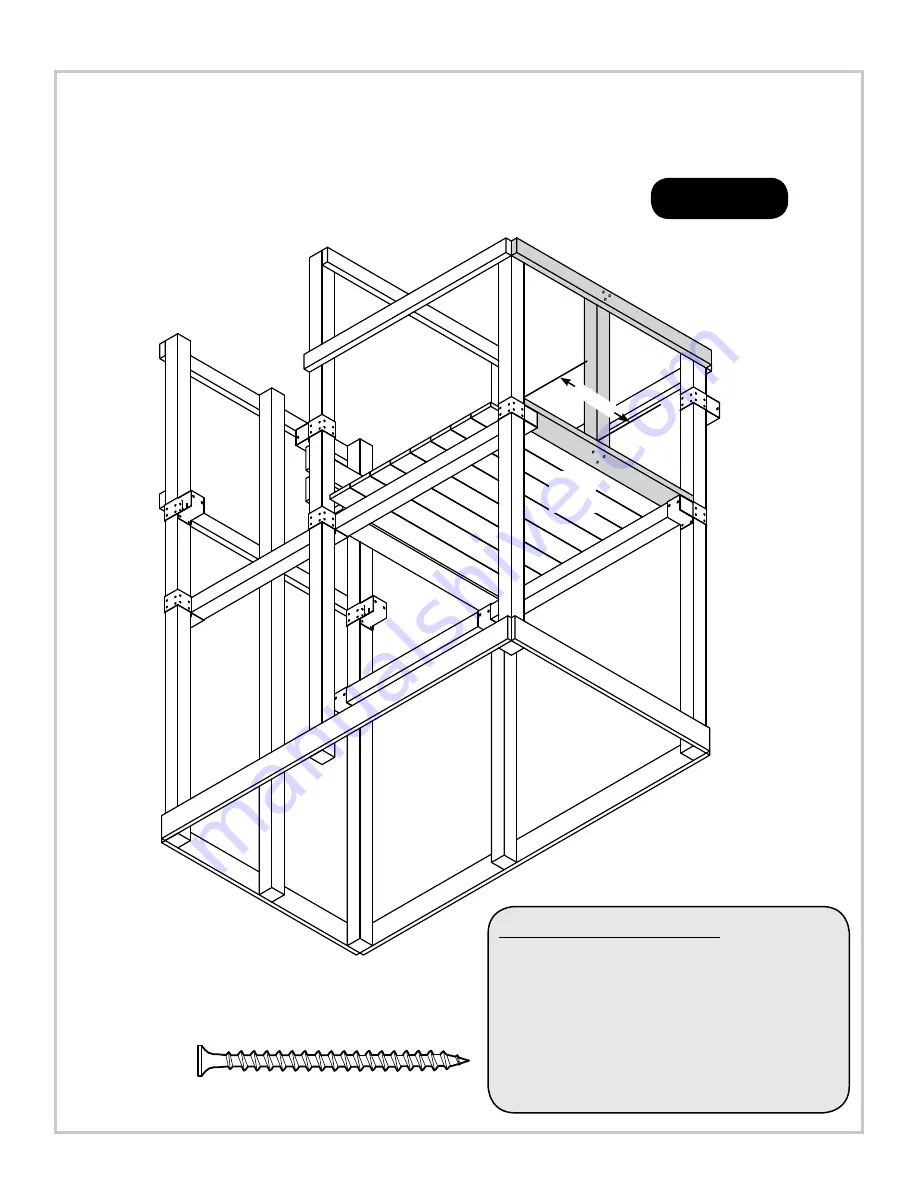 Swing-N-Slide Kodiak PROJECT 515 Assembly Instructions Manual Download Page 21