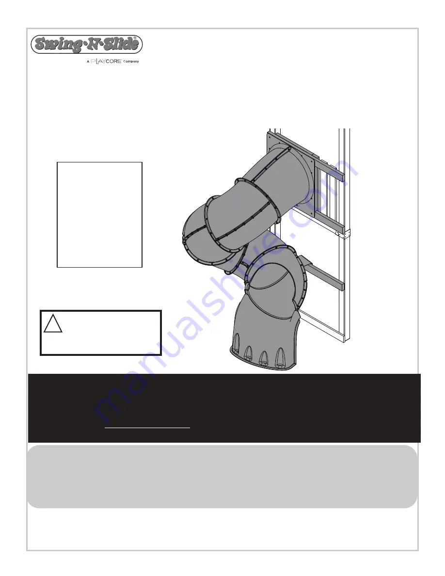 Swing-N-Slide NE 4692-T Assembly Instructions/Use And Care Manual Download Page 1