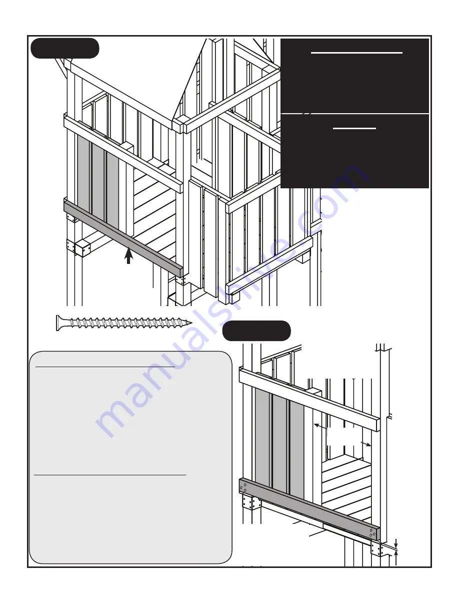 Swing-N-Slide NE 5010 Assembly Instructions Manual Download Page 20