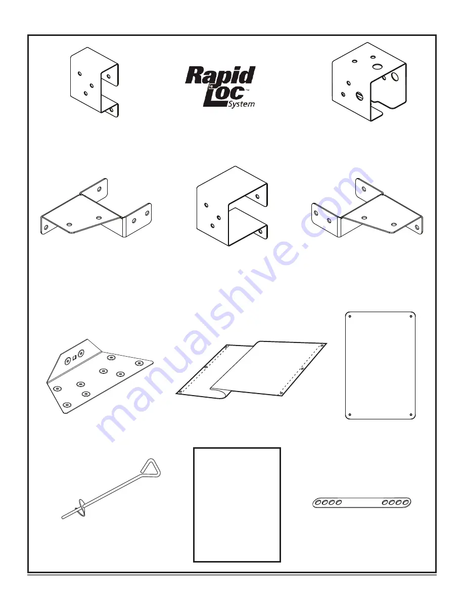 Swing-N-Slide PB 8140 Скачать руководство пользователя страница 5