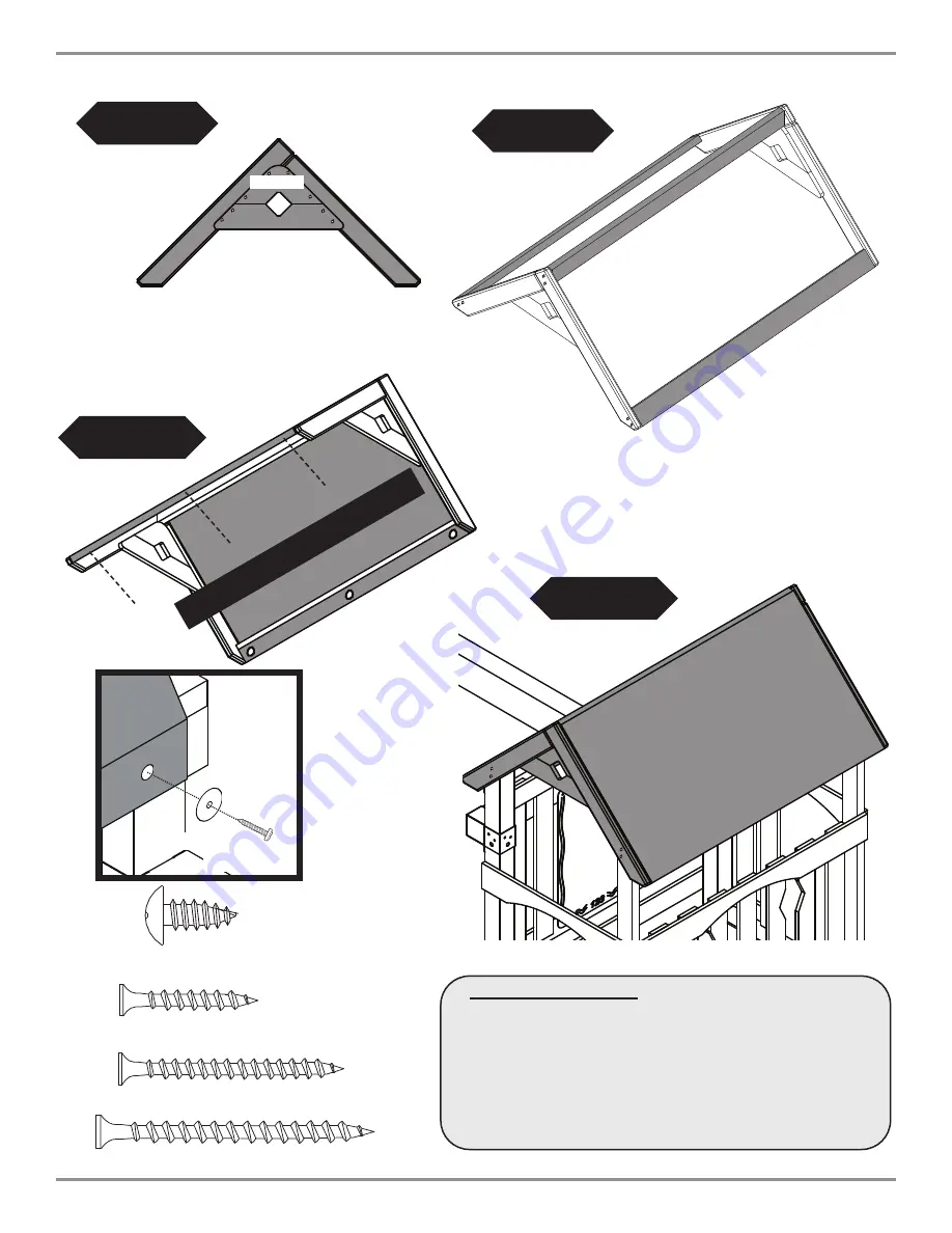 Swing-N-Slide PB 8140 Assembly Instructions Manual Download Page 25