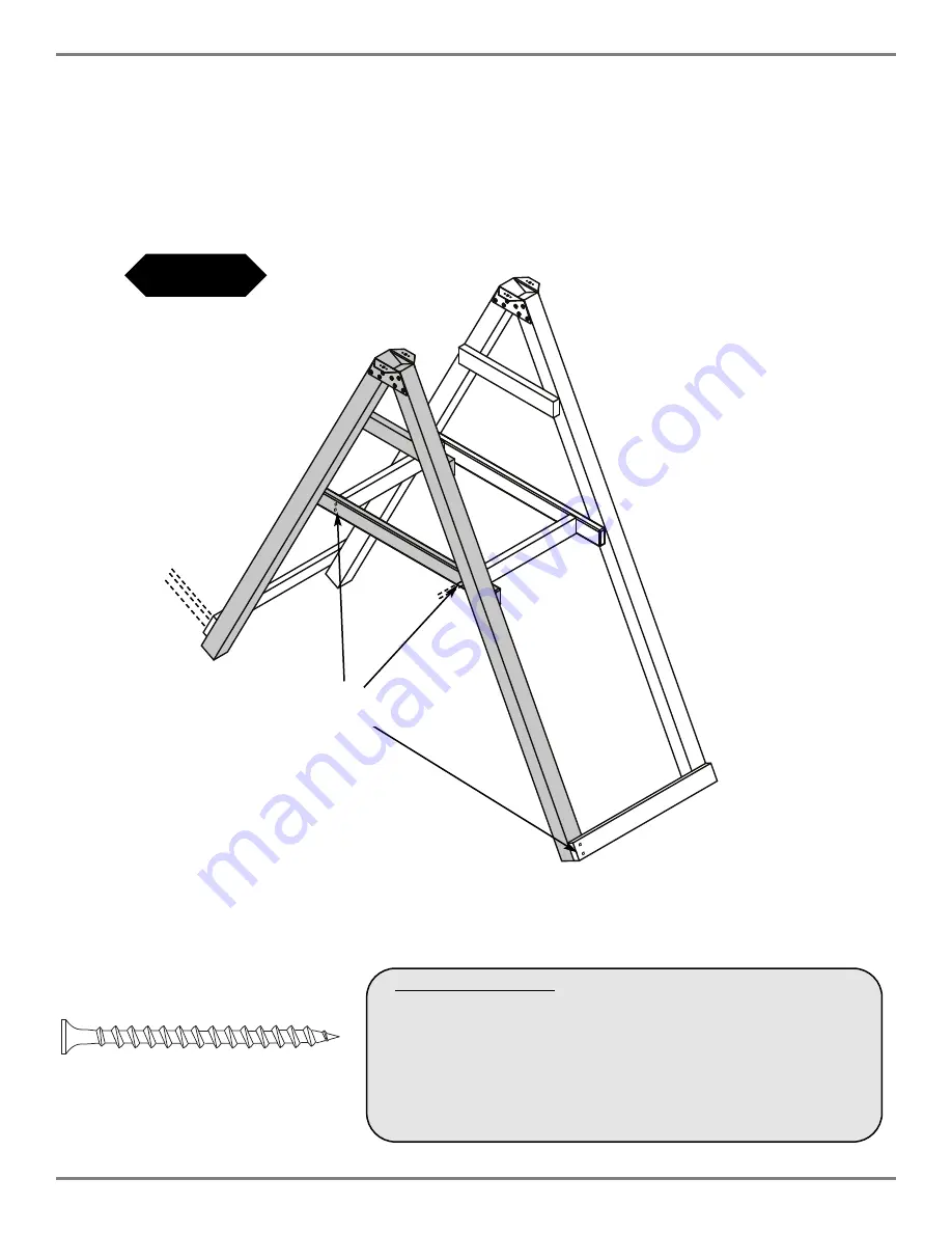 Swing-N-Slide PB 8232 Assembly Instructions Manual Download Page 10