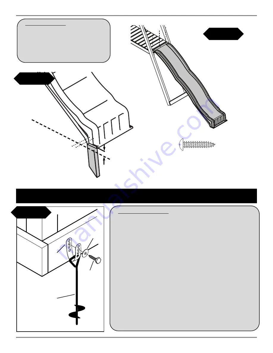 Swing-N-Slide PB 8232 Assembly Instructions Manual Download Page 18