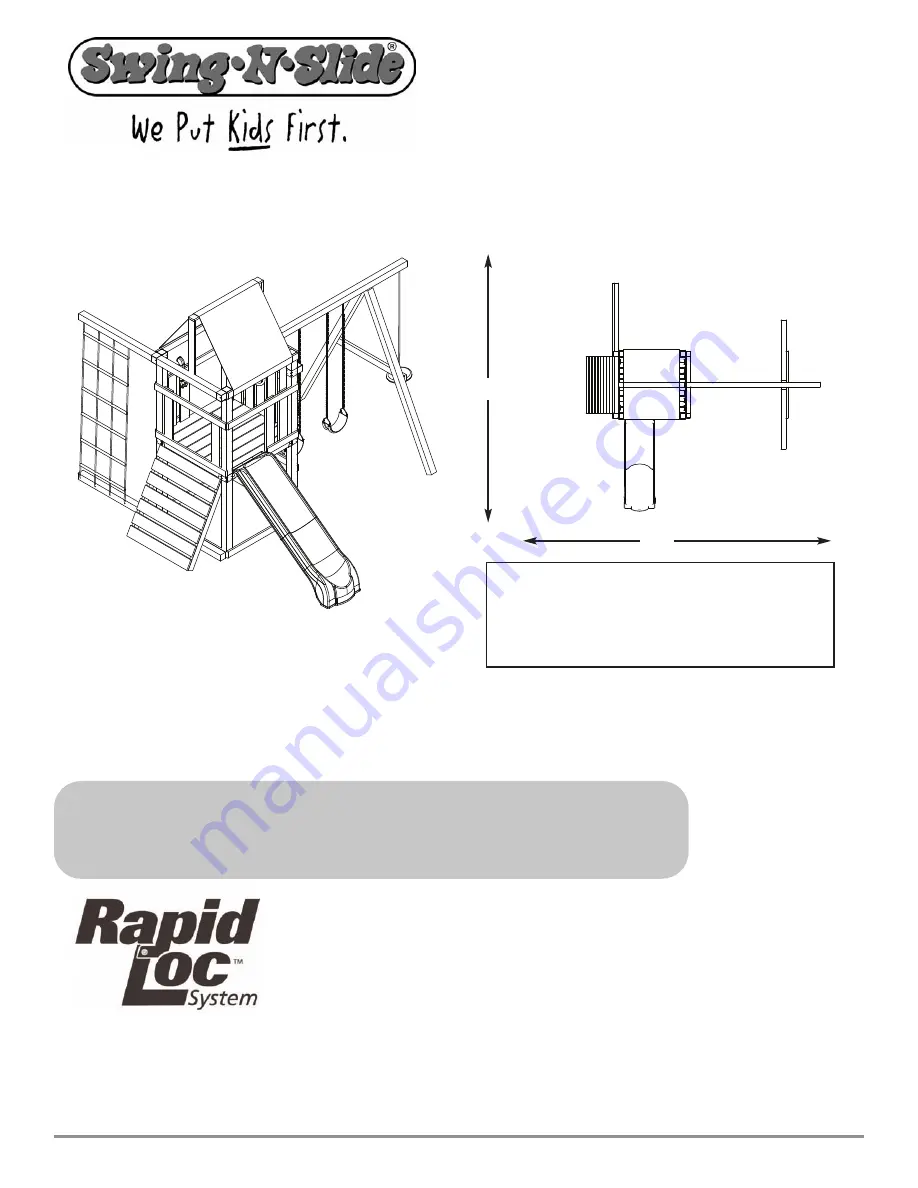 Swing-N-Slide PB 8242 Скачать руководство пользователя страница 1