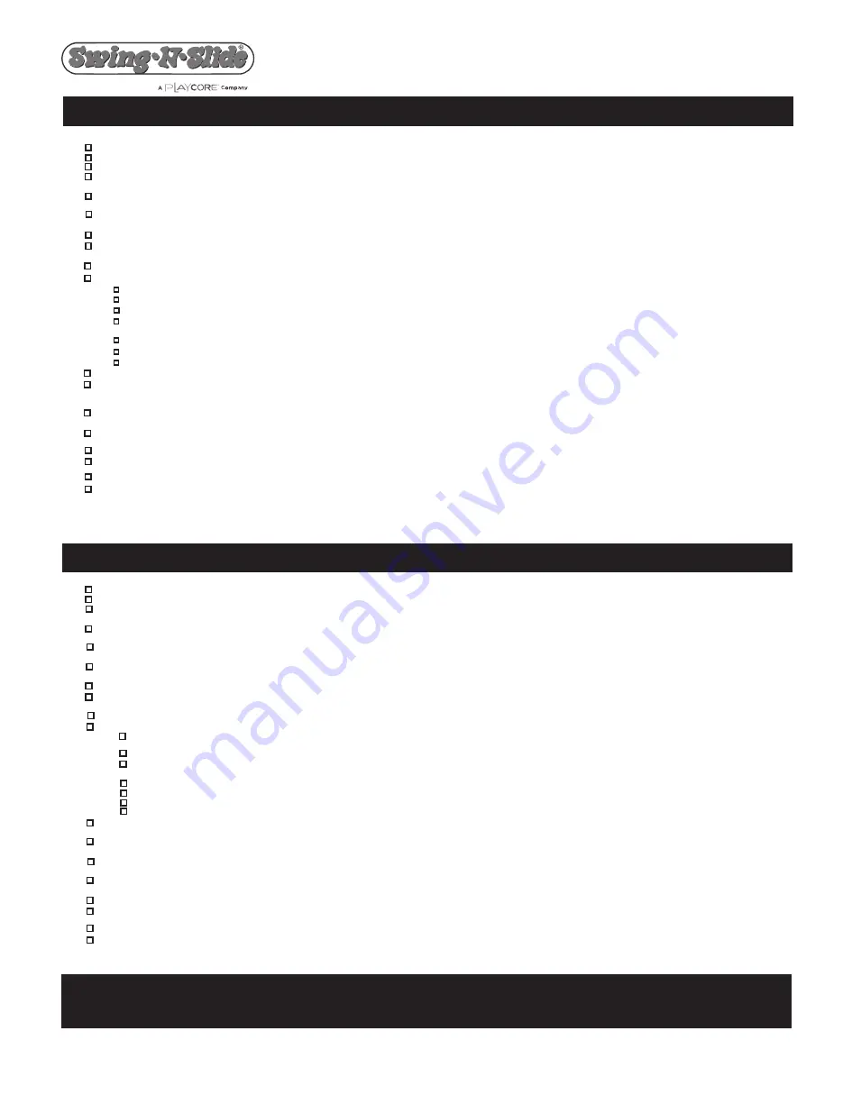 Swing-N-Slide PB 8297 Assembly Instructions Manual Download Page 4