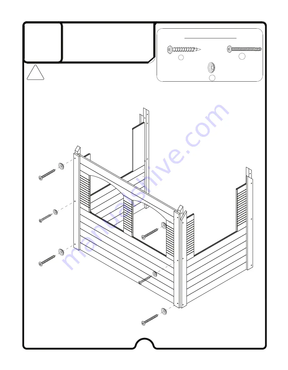 Swing-N-Slide PB 8297 Assembly Instructions Manual Download Page 15