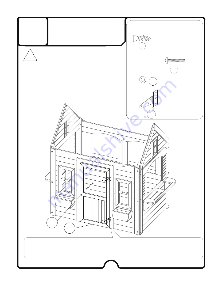 Swing-N-Slide PB 8297 Assembly Instructions Manual Download Page 23