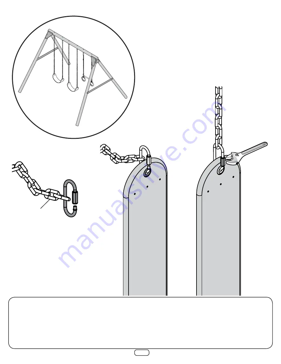 Swing-N-Slide PB 8330 Assembly Instruction Manual Download Page 16