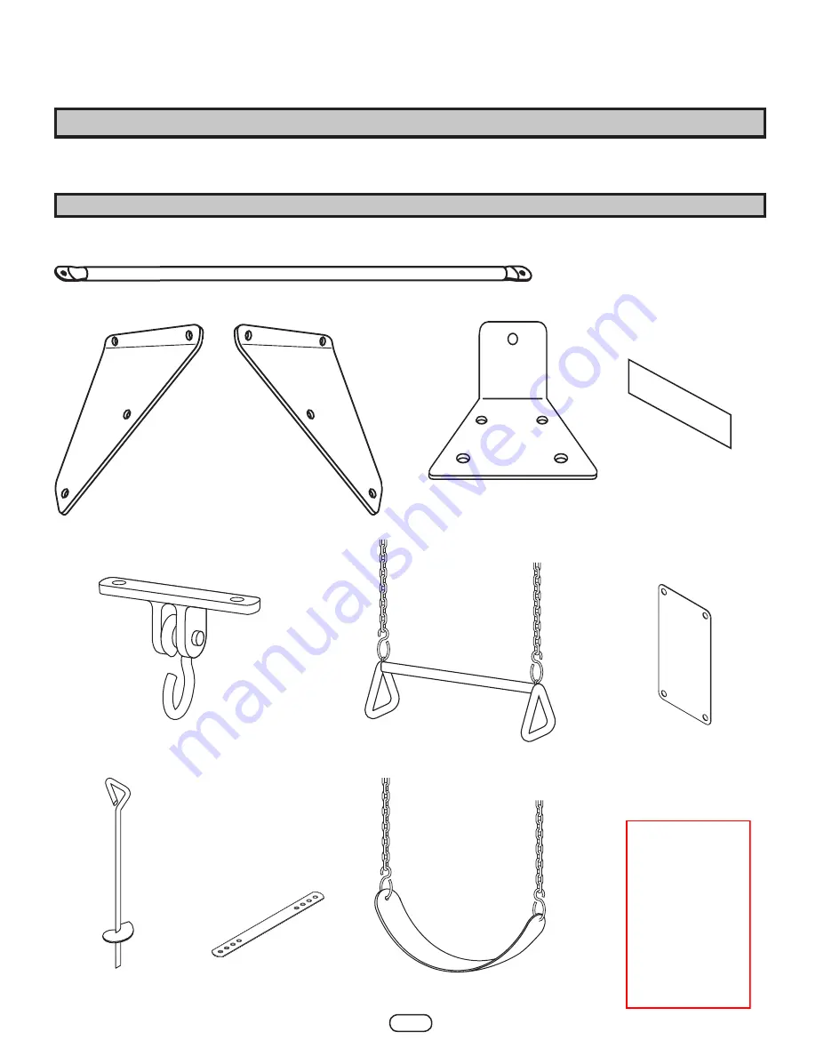 Swing-N-Slide PB 8330 Скачать руководство пользователя страница 8