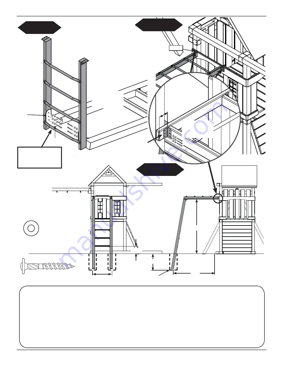 Swing-N-Slide PB 9242N Assembly Instructions Manual Download Page 35