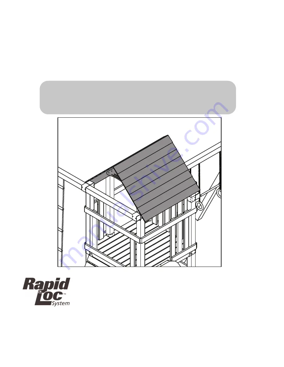 Swing-N-Slide Rapid Loc PB 8224 Assembly Instructions Manual Download Page 1