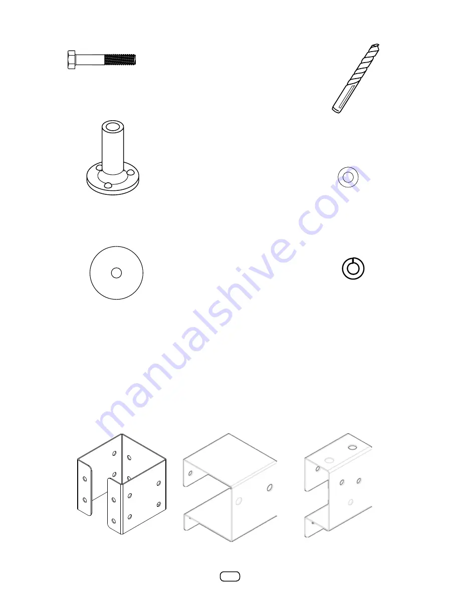 Swing-N-Slide Timber-Bilt PB 8129 Assembly Instructions Manual Download Page 6