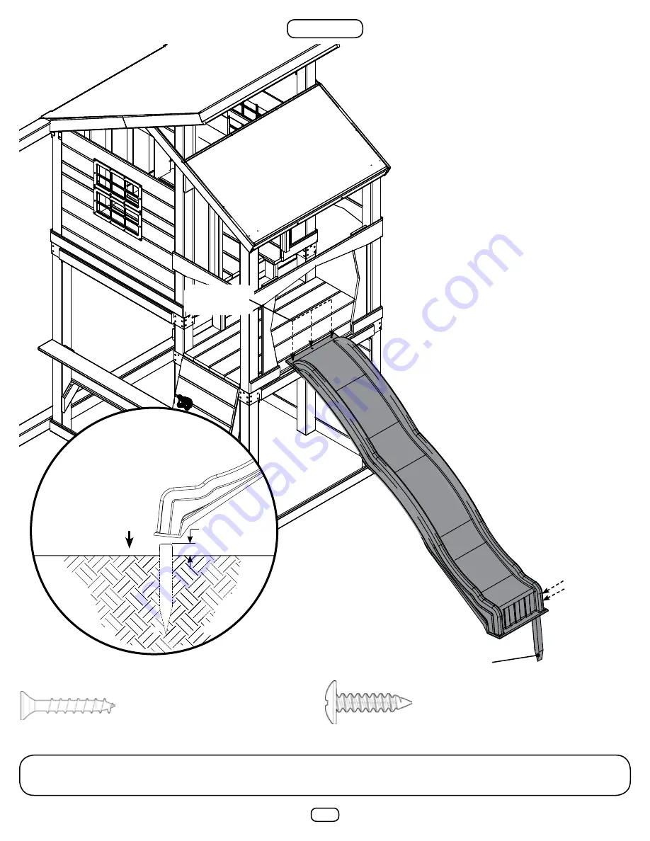 Swing-N-Slide Timber-Bilt PB 8129 Assembly Instructions Manual Download Page 52