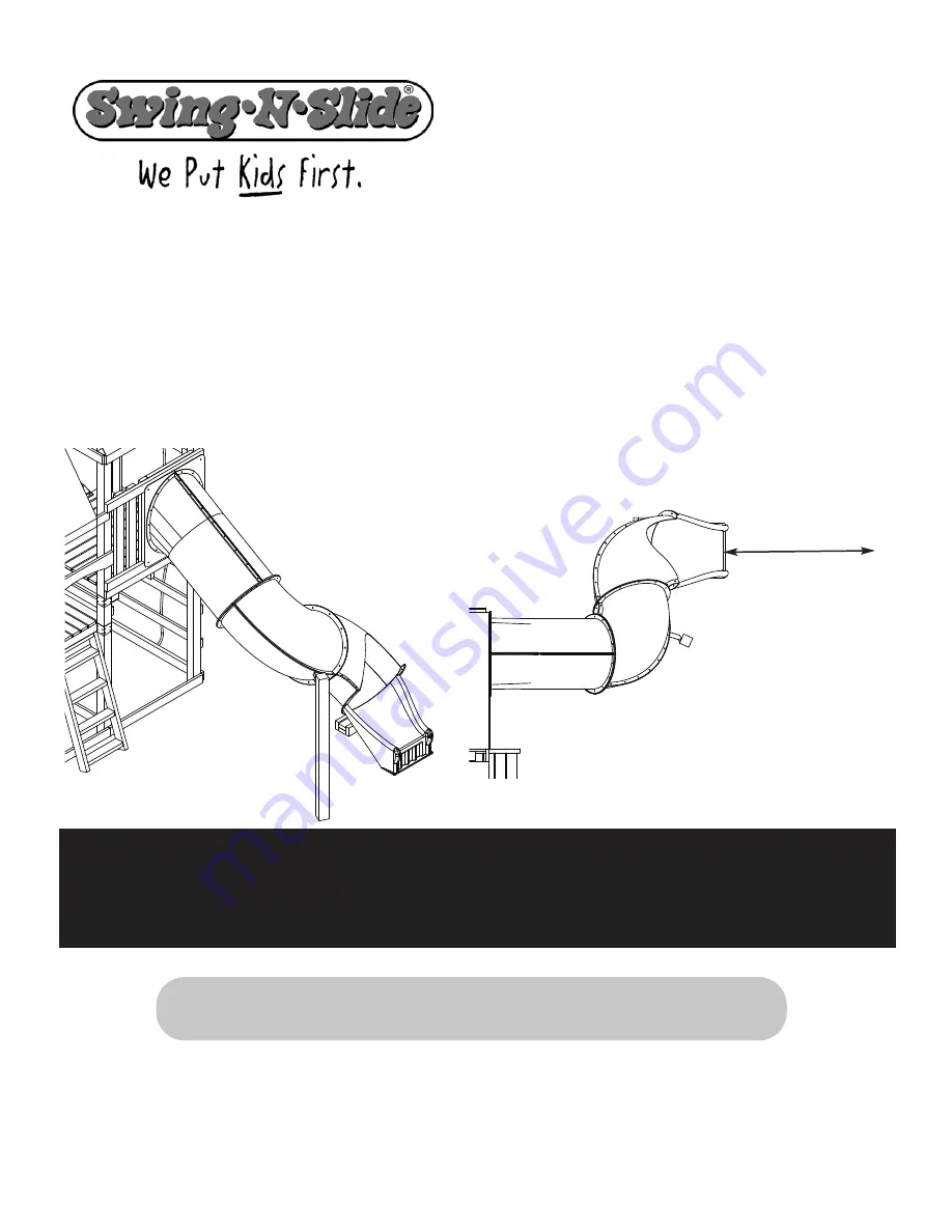 Swing-N-Slide Tunnel Twister Assembly Instructions Manual Download Page 1