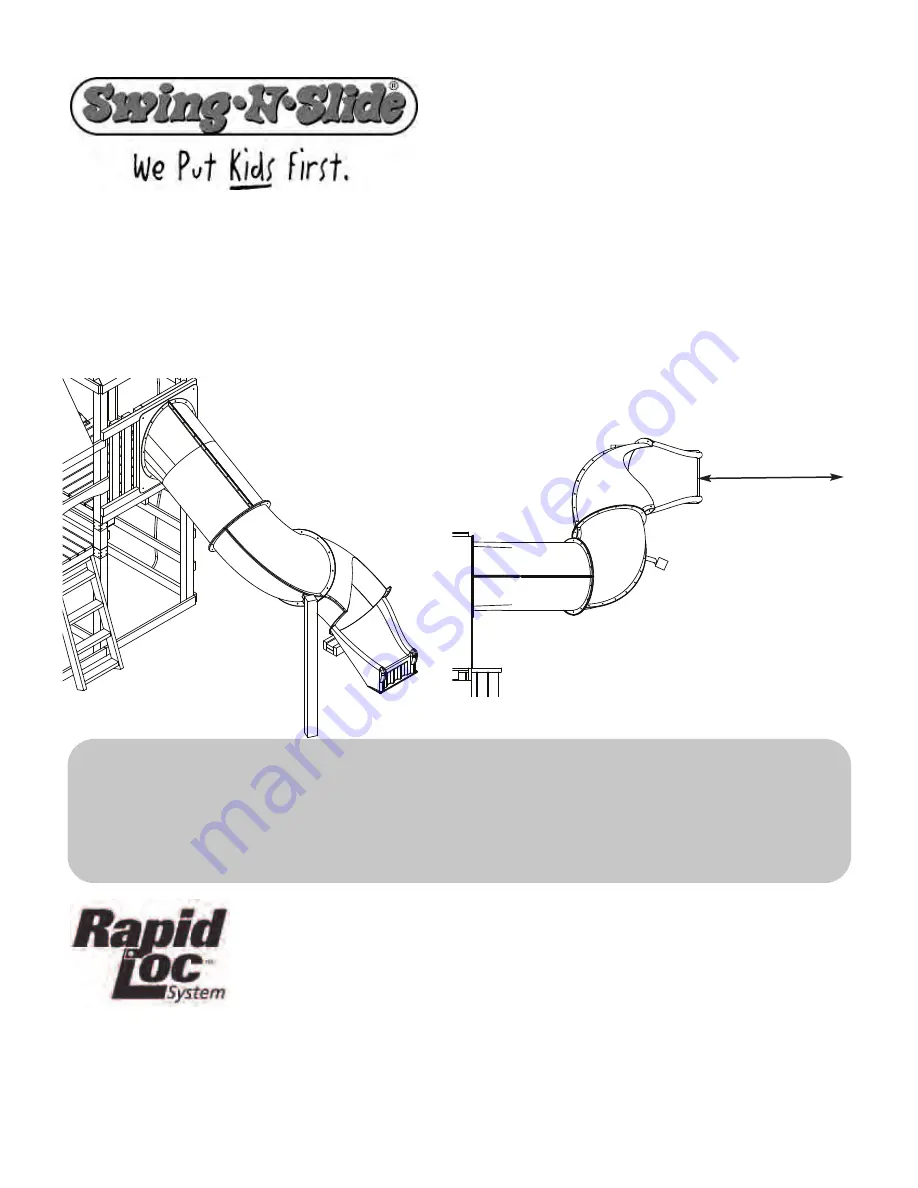 Swing-N-Slide Tunnel Twister Assembly Instructions Manual Download Page 13