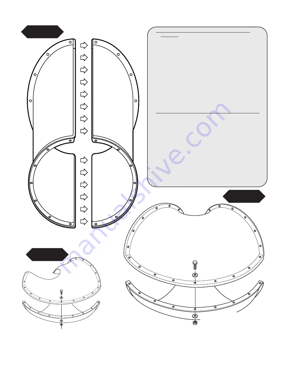 Swing-N-Slide Tunnel Twister Assembly Instructions Manual Download Page 17