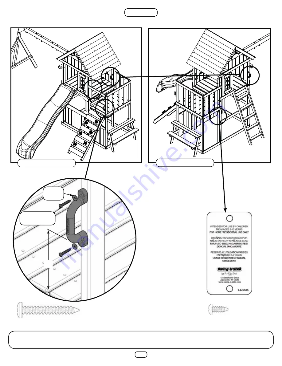 Swing-N-Slide WS 8348 Скачать руководство пользователя страница 55