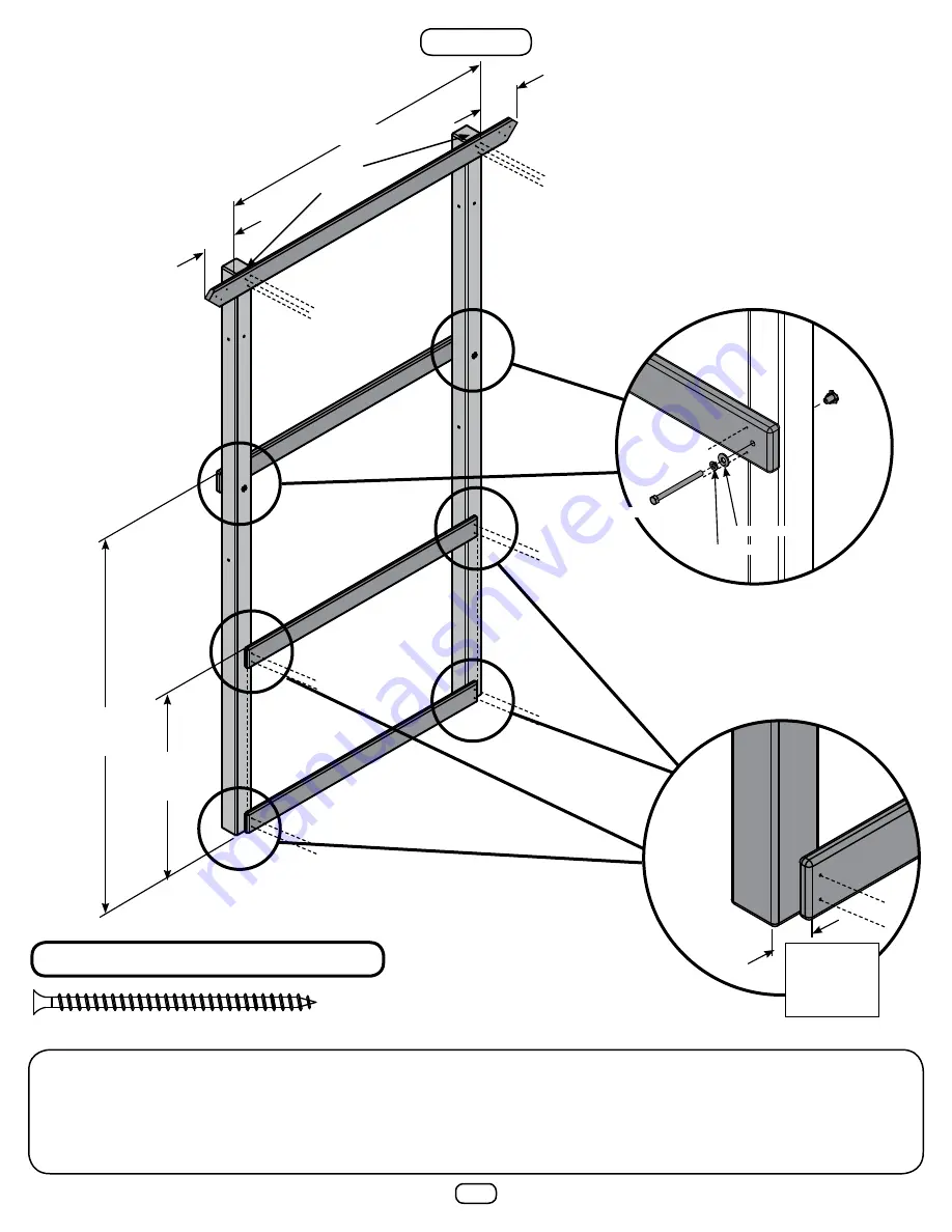 Swing-N-Slide WS 8358 Assembly Instructions Manual Download Page 14