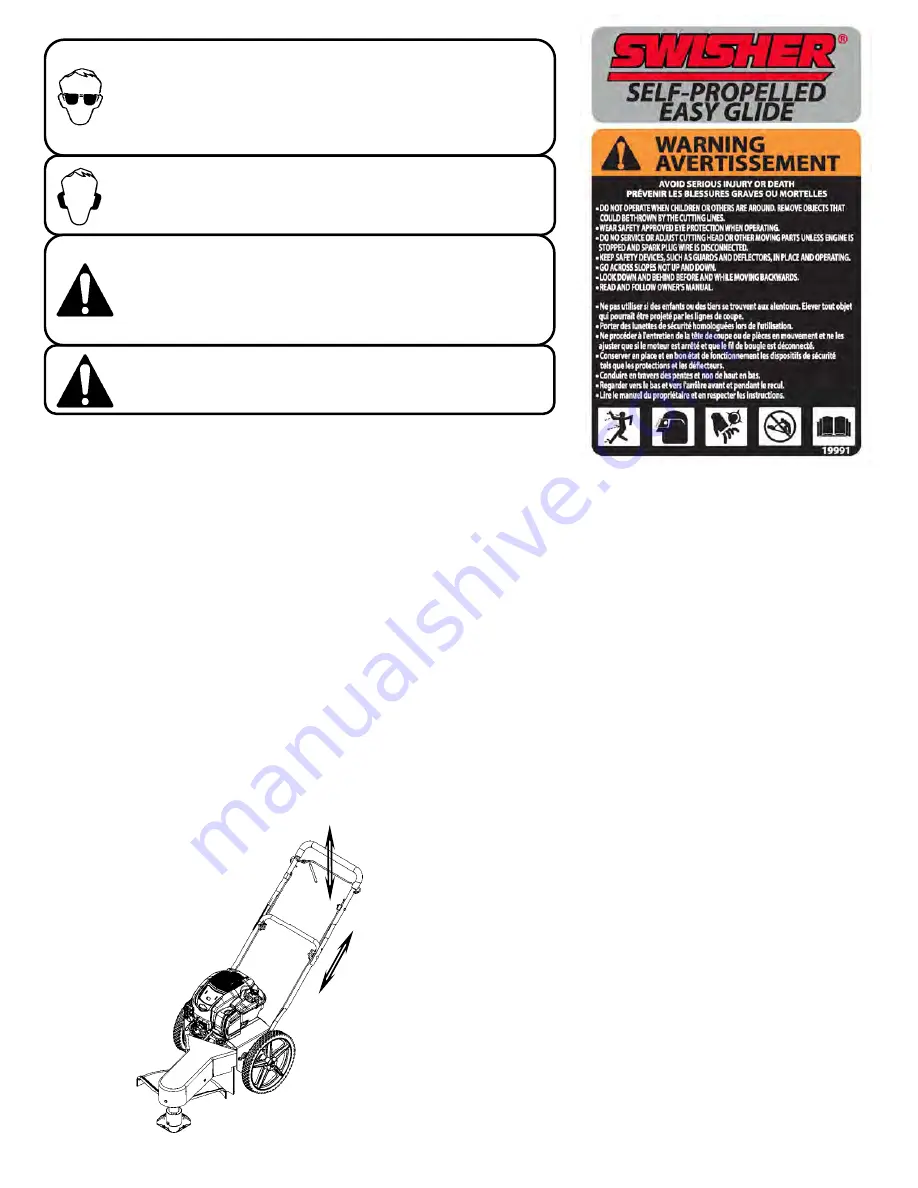 Swisher L216-335001 Скачать руководство пользователя страница 18