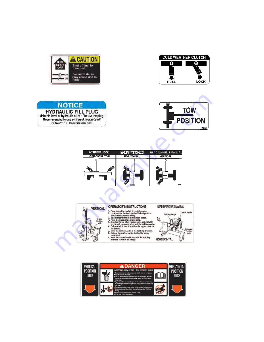 Swisher LS10534D Owner'S Manual Download Page 6