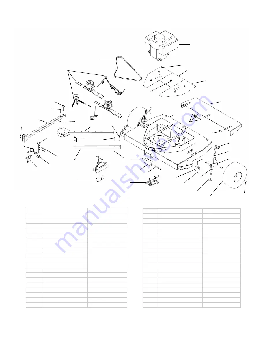 Swisher T10544B Owner'S Manual Download Page 3