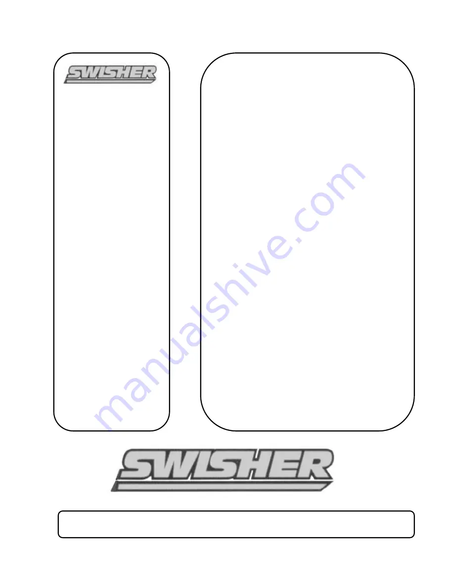 Swisher ZT2350 Скачать руководство пользователя страница 28