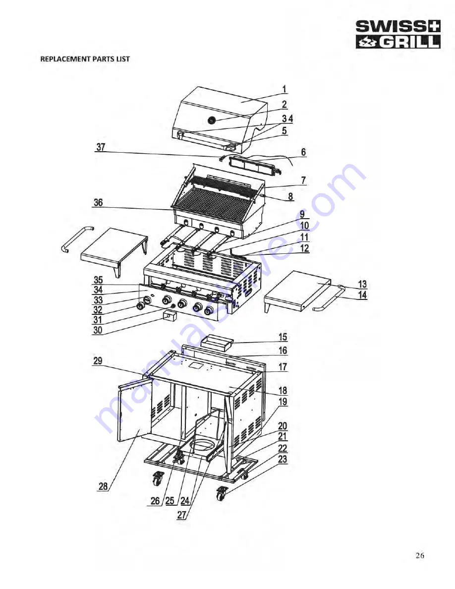 SWISS GRILL CBU-401-A Скачать руководство пользователя страница 26