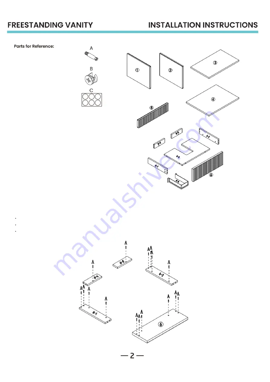 Swiss Madison SM-BV901WG Installation Instructions Manual Download Page 3