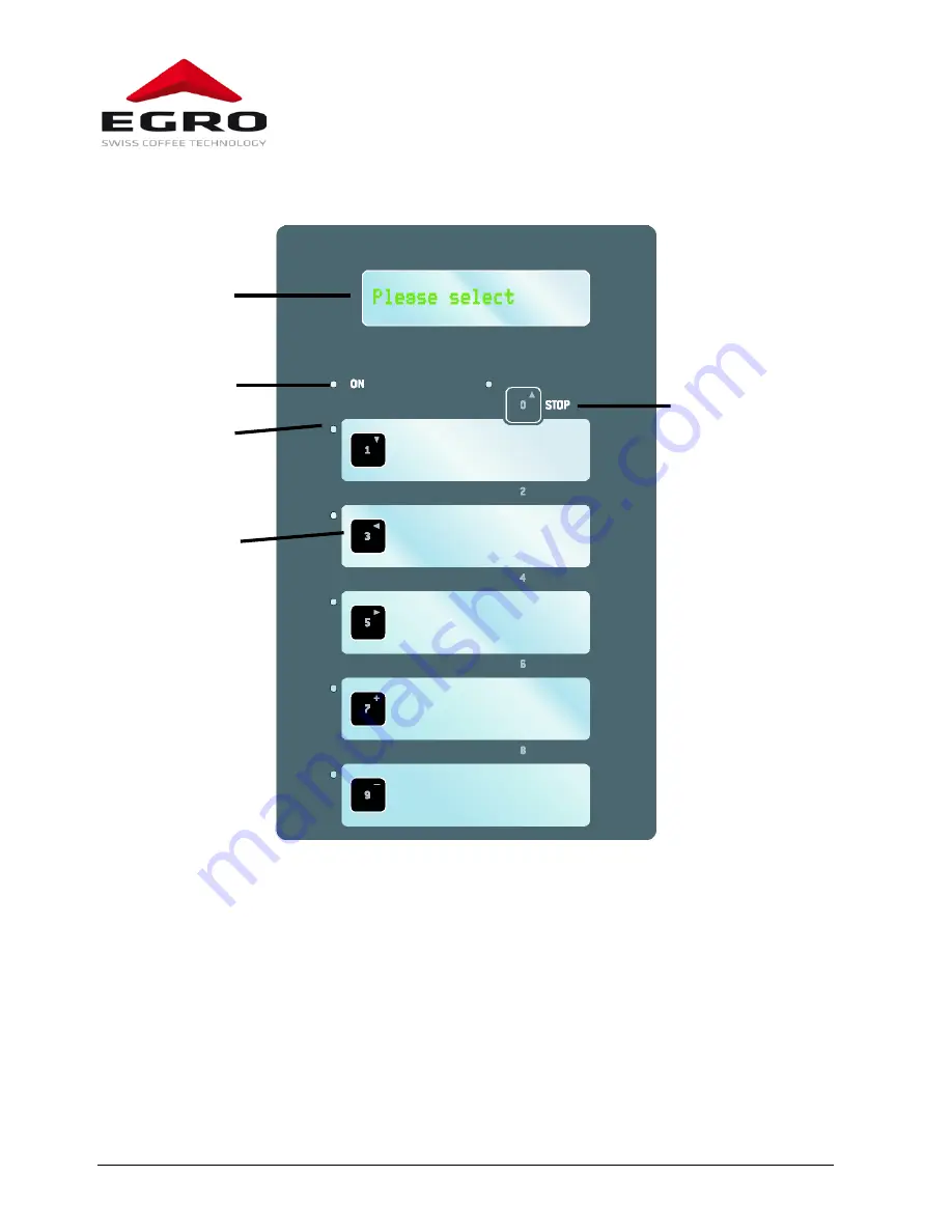 Swiss Egro 50 Series Operating Instructions Manual Download Page 12