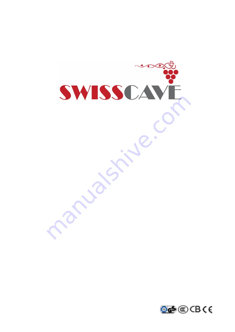 SWISSCAVE WL SERIES User Manual Download Page 1