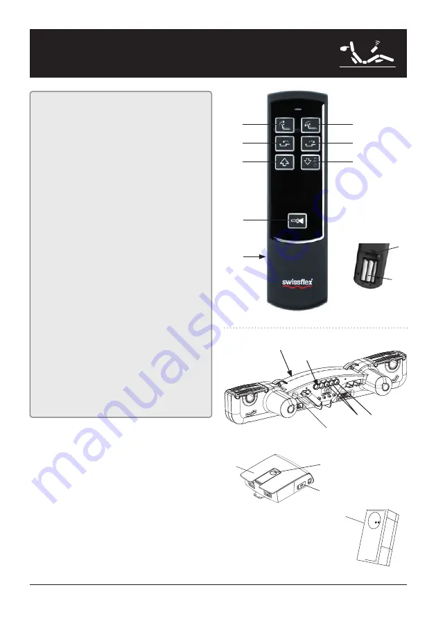 swissflex bridge 75RF Touch Series Operating Instructions Manual Download Page 25