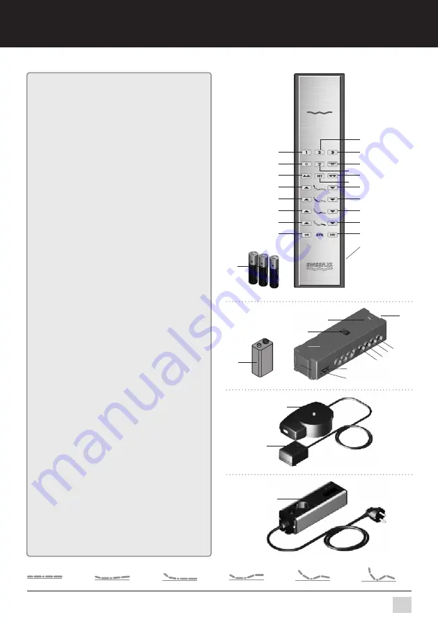 swissflex uni 10 95RF Operating Instructions Manual Download Page 20