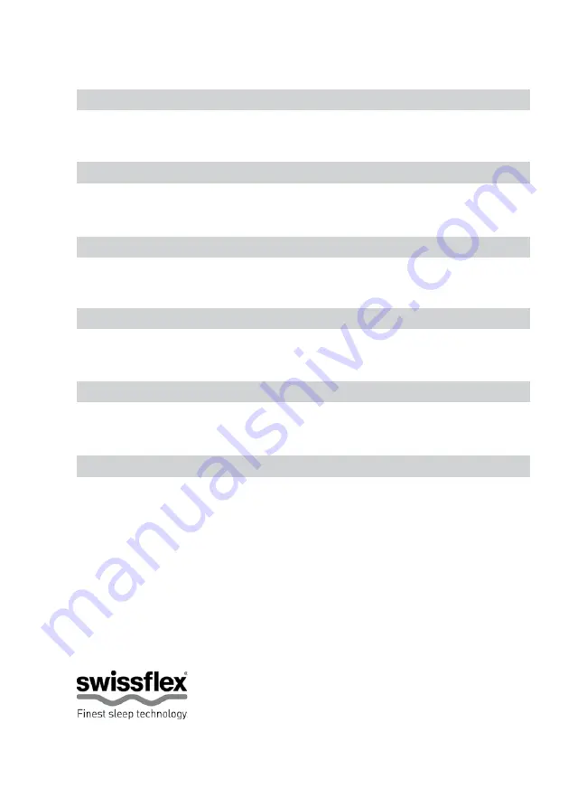 swissflex uni 20 85RF Operating Instructions Manual Download Page 2