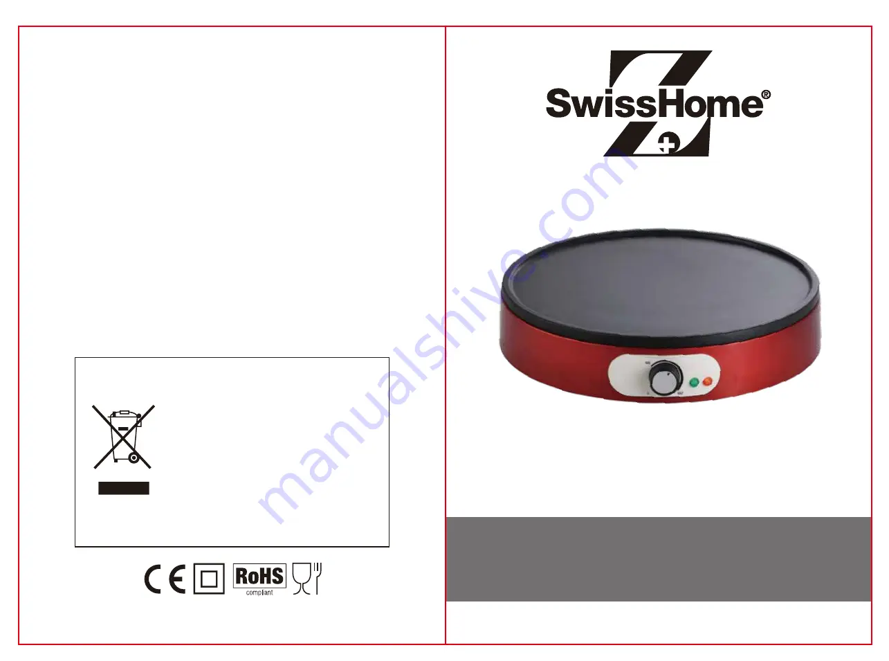 SwissHome SH-6725 Operating Instructions Manual Download Page 1