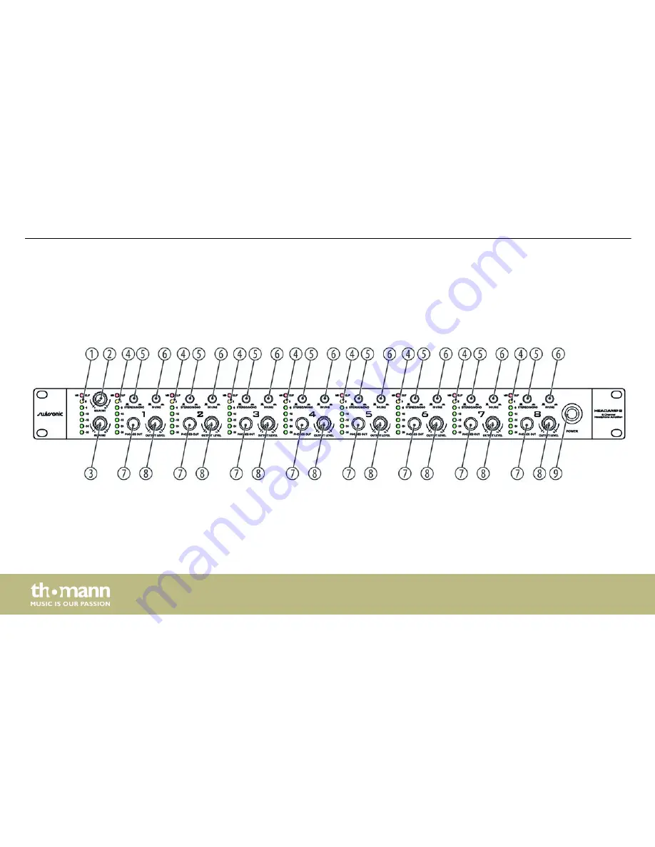 swissonic Headamp 4 Скачать руководство пользователя страница 22