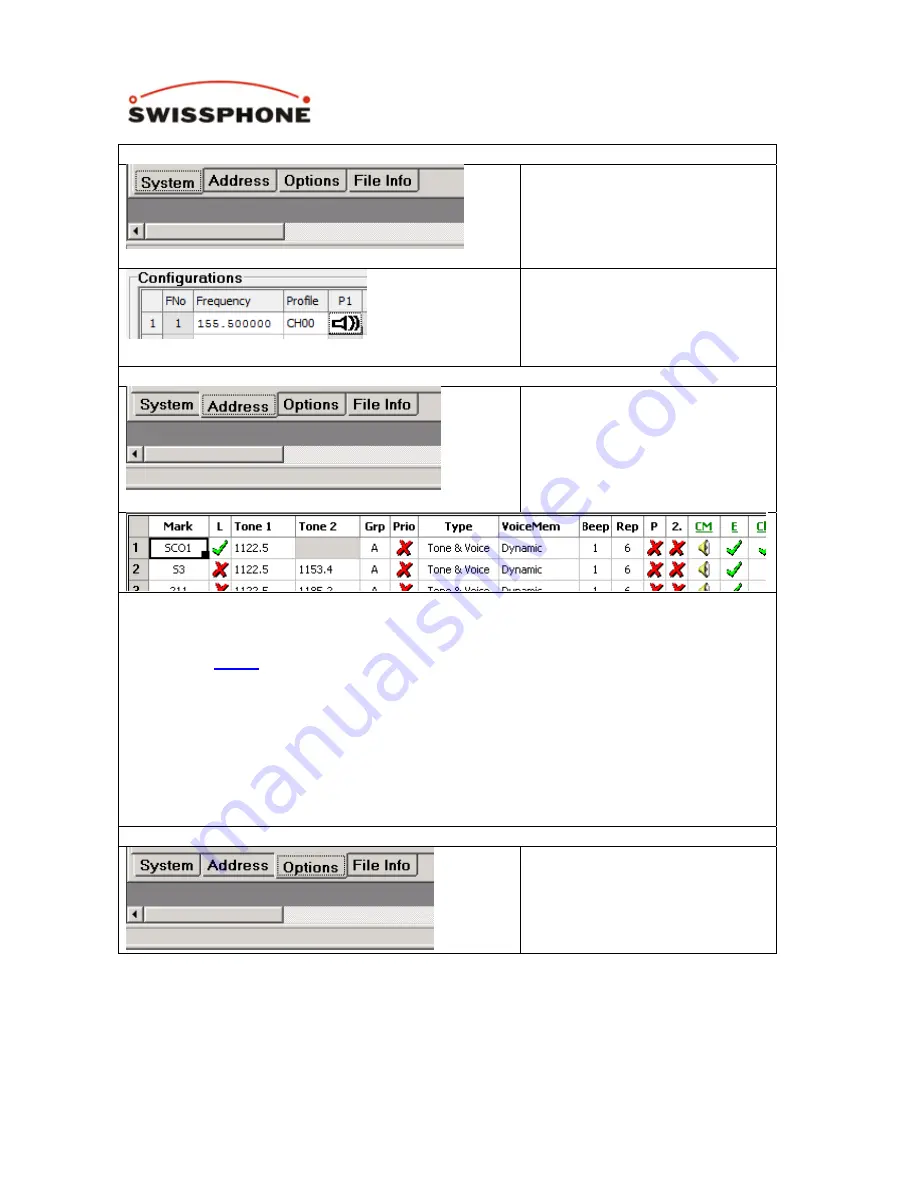 SwissPhone RE729 Programming Manual Download Page 3