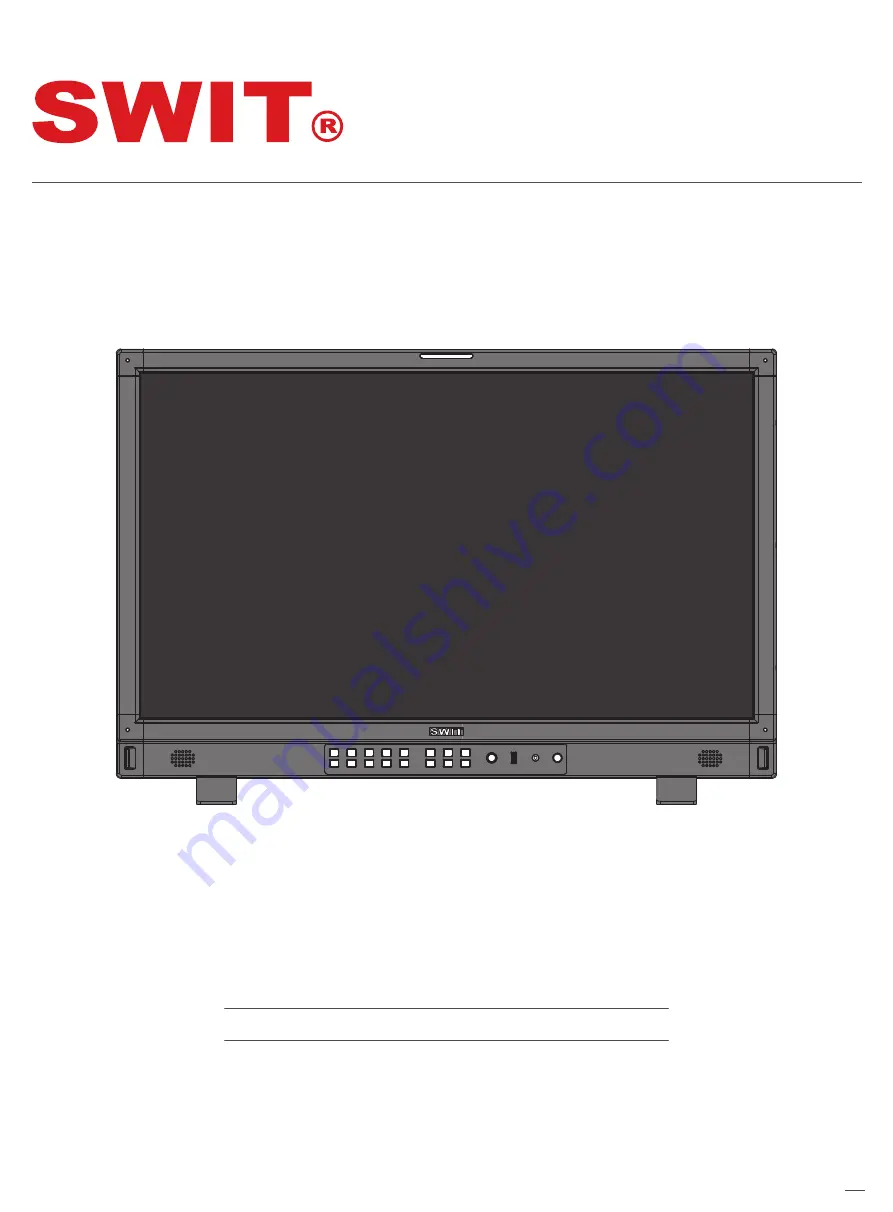 SWIT Electronics BM-U Series Скачать руководство пользователя страница 1