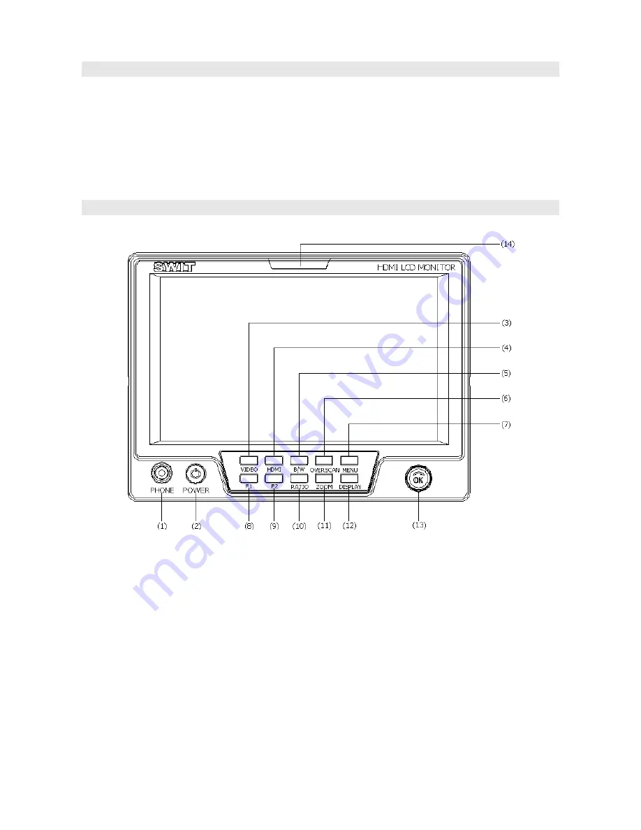 SWIT S-1071C Скачать руководство пользователя страница 4