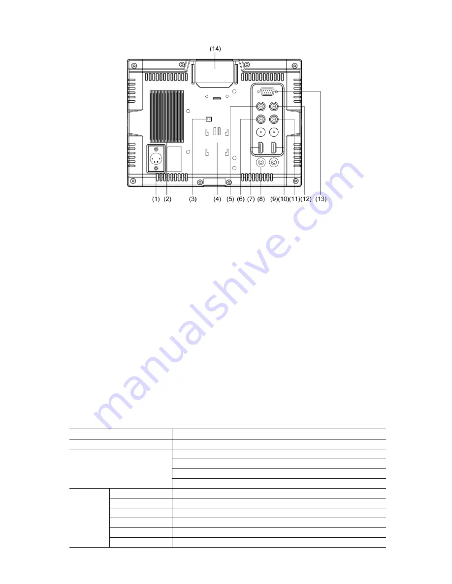 SWIT S-1092H User Manual Download Page 6