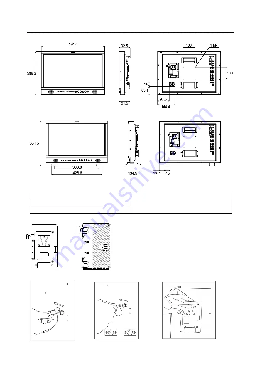 SWIT S-1223F Скачать руководство пользователя страница 5