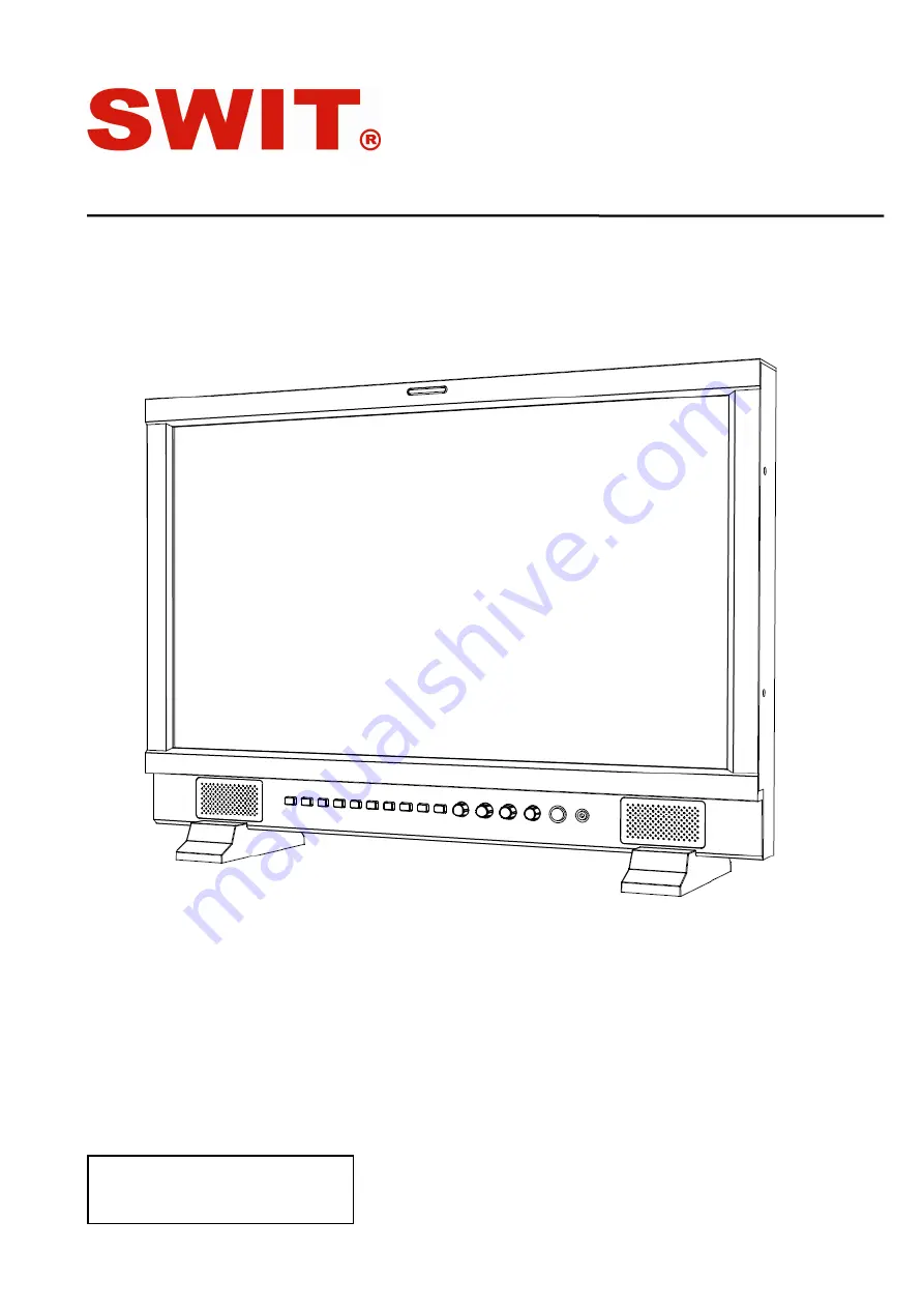 SWIT S-1242H Скачать руководство пользователя страница 1