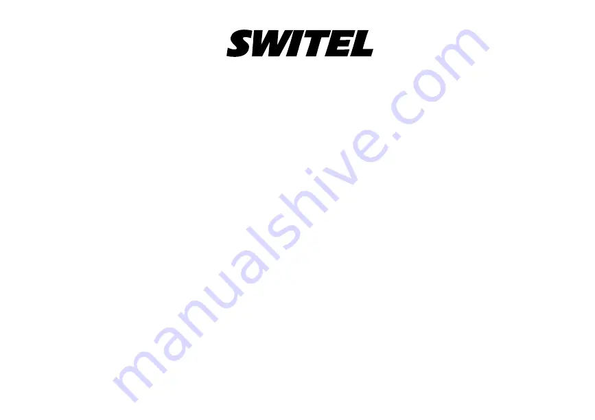 switel DFT 137 series Operating Instructions Manual Download Page 2