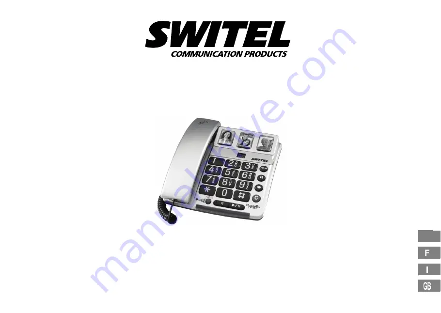 switel POWERTEL TF 57 Скачать руководство пользователя страница 1