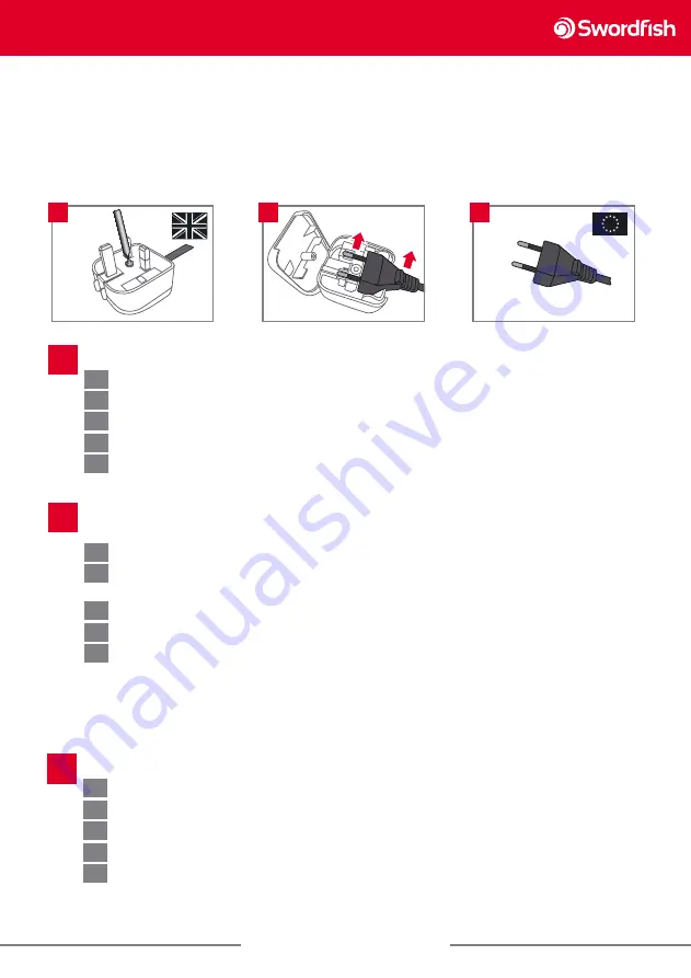 Swordfish SuperSlim Operating Instructions Manual Download Page 3