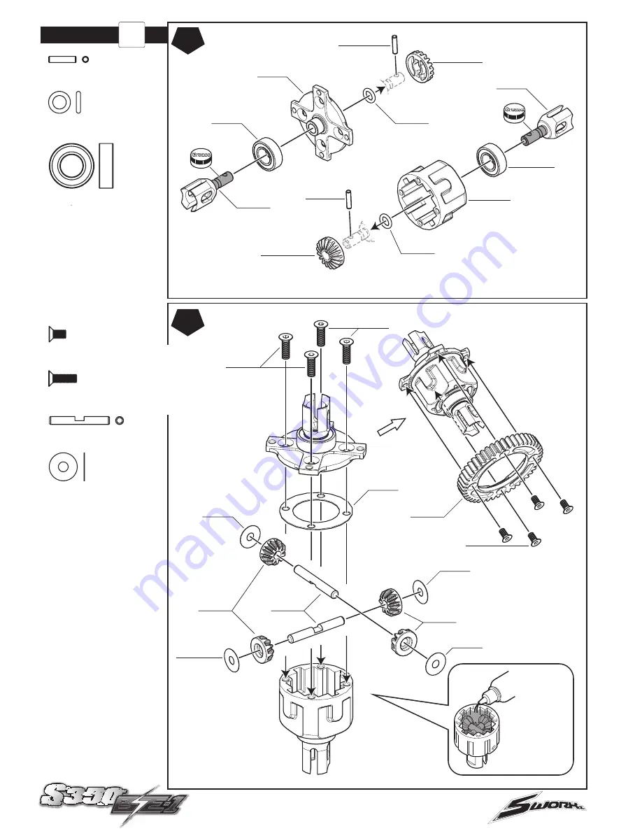 SWorkz S350 BE1 Instruction Manual Download Page 16