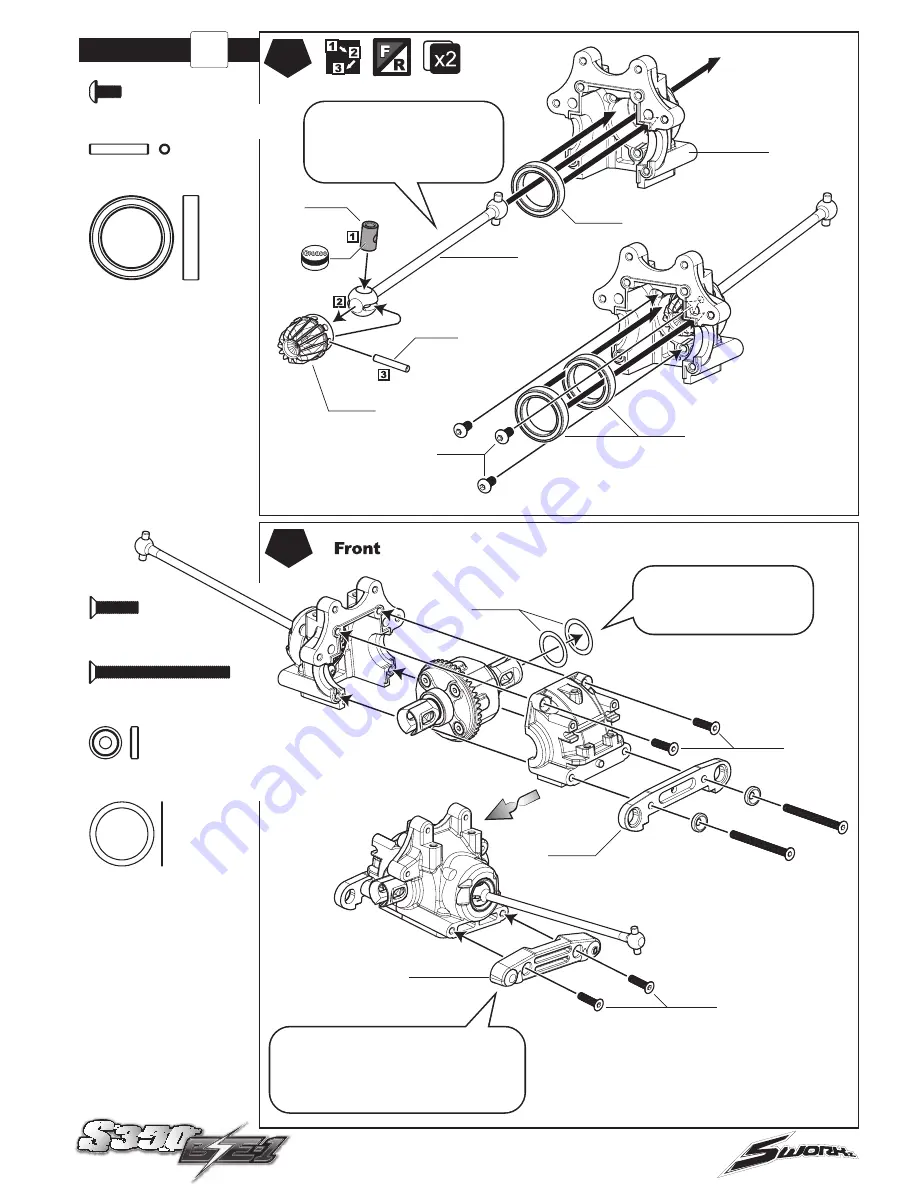 SWorkz S350 BE1 Instruction Manual Download Page 17