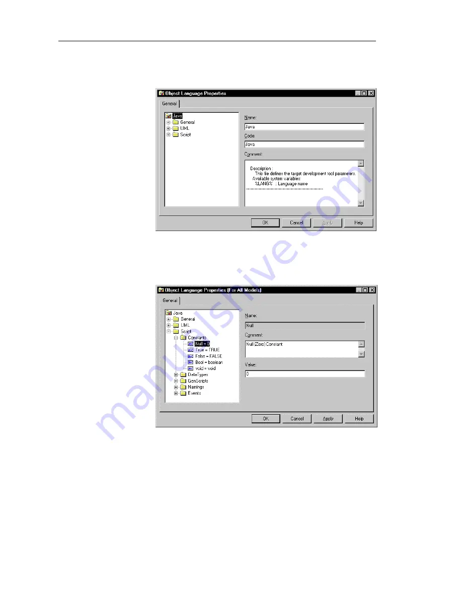 Sybase Powerdesigner 7.5 Скачать руководство пользователя страница 242